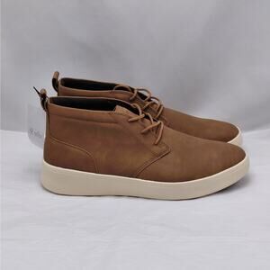 Izod Palmer Men's Chukka Boots Size 10M Brown Lace Up Casual Comfort Shoes